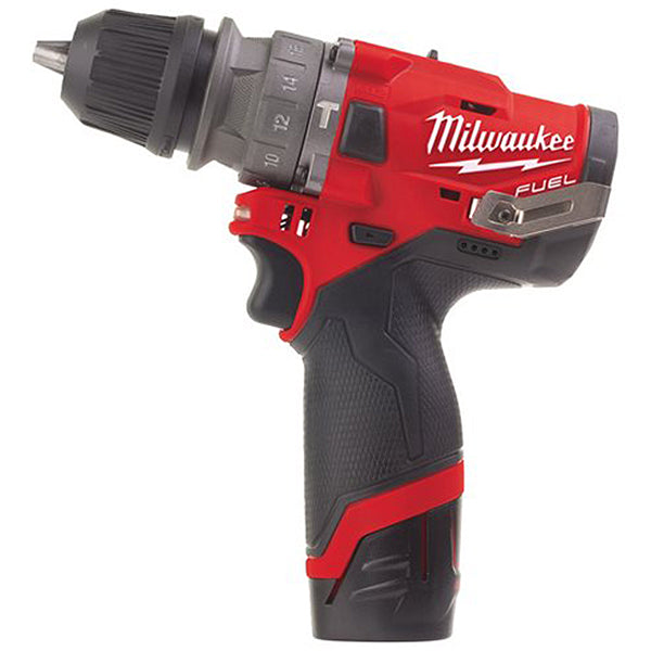 MILWAUKEE TRAPANO CON PERCUSSIONE A BATTERIA M12 FPDXKIT-202X(V1/23)