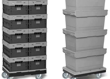 IMILANI CARRELLO PORTACASSE MOTION IN POLIPROPILENE NERO MM594X396X173H