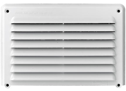 LA VENTILAZIONE GRIGLIA IN ABS COMPONIBILE BIANCA