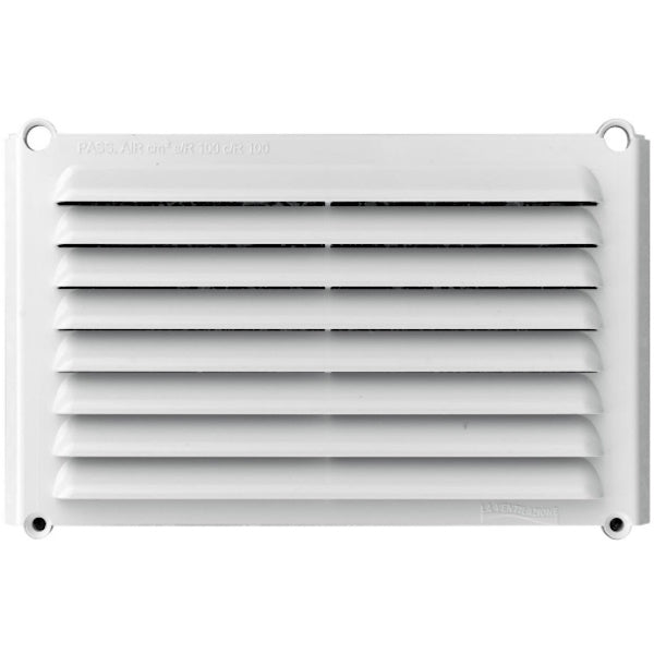 LA VENTILAZIONE GRIGLIA IN ABS COMPONIBILE VERTICALE MM204X120 BIANCO