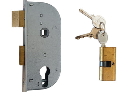 MG SERRATURA INFILARE CON CILINDRO SAGOMATO ART.148 ENTRATA MM32 AMBIDX