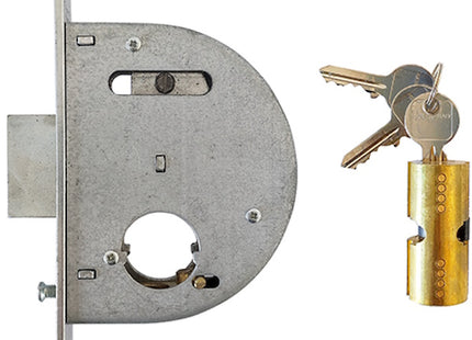 MG SERRATURA INFILARE CON CILINDRO E POMOLO ART.259 ENTRATA MM35 AMBIDX*