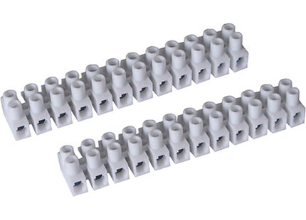 FAEG MORSETTIERE MULTIPOLARI STECCHE DA PZ12 CONF.DA PZ2 BIANCO