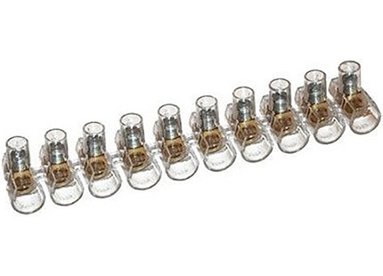 FAEG MORSETTI UNIPOLARI STECCHE DA PZ10 IP20 CONF.DA PZ2