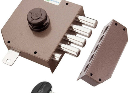 MOTTURA SERRATURA APPLICARE C10 TRIPLICE ENTRATA MM63 ART.30.631