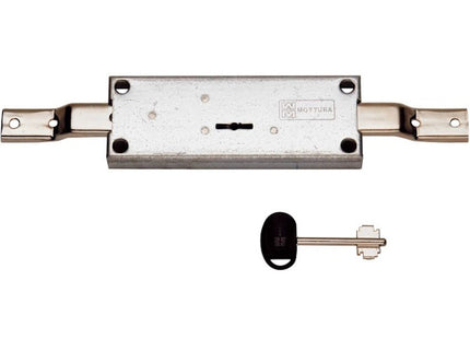 MOTTURA SERRATURA PER SERRANDE CENTRALE ASTE CURVE ART.45.851