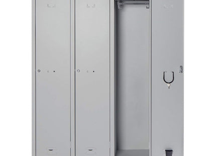 MOBILE IN METALLO SPOGLIATOIO 3 POSTI MM1010X330X1800 GRIGIO