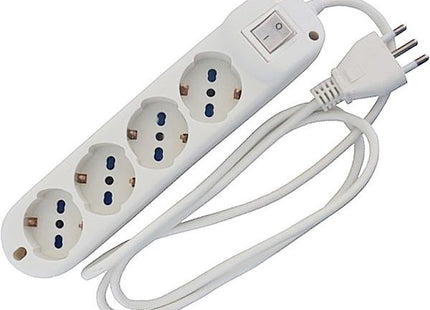 FAEG MULTIPRESA CON INTERRUTTORE CAVO MT1,5 SPINA 16A