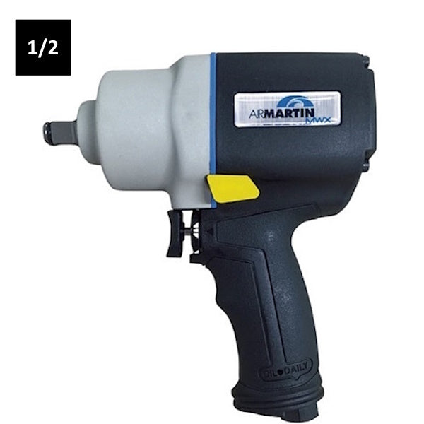 AIRMARTIN AVVITATORE PNEUMATICO AD IMPULSI PISTOLA DA 1/2" 1085NM