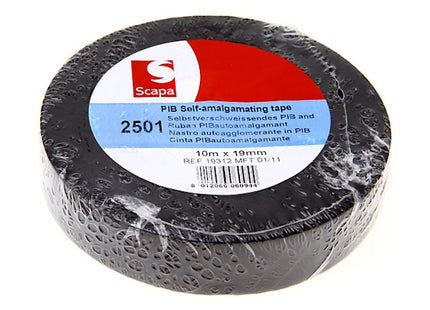 SCAPA TAPES NASTRO AUTOAGGLOMERANTE ART.2501 MM19X10MT NERO