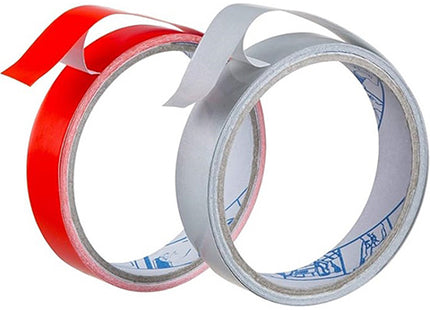 GEKO 31500/1 NASTRO FLUO RIFRANGENTE COLORE BIANCO/ROSSO MM19X2,5MT