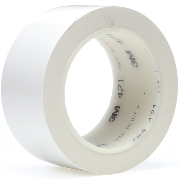 3M NASTRO IN VINILE PER MARCATURE 471 BIANCO MM50X33MT