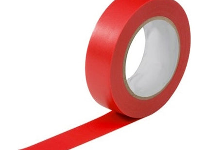 ELEMATIC NASTRO ISOLANTE IN PVC MM19X25MT COLORE ROSSO