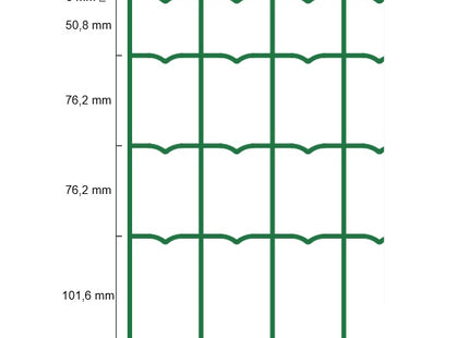 CAVATORTA RETE NOVAPLAX ONDULATA PLASTIFICATA VERDE ROTOLO DA MT25