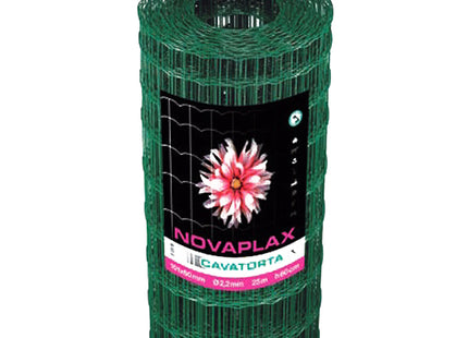 CAVATORTA RETE NOVAPLAX ONDULATA PLASTIFICATA VERDE ROTOLO DA MT25