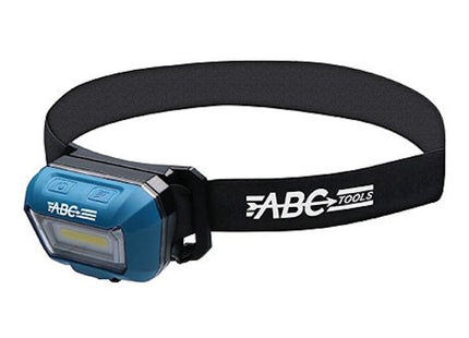 ABC TOOLS LAMPADA FRONTALE A LED RICARICABILE MOD. LIGHT HEAD