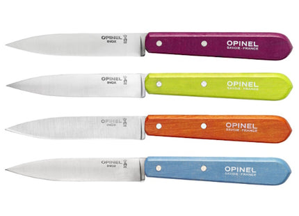 OPINEL COLTELLO CUCINA SPELUCCHINO POP MANICO COLORATO LAMA INOX CM10