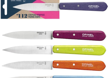 OPINEL COLTELLO CUCINA SPELUCCHINO POP MANICO COLORATO LAMA INOX CM10