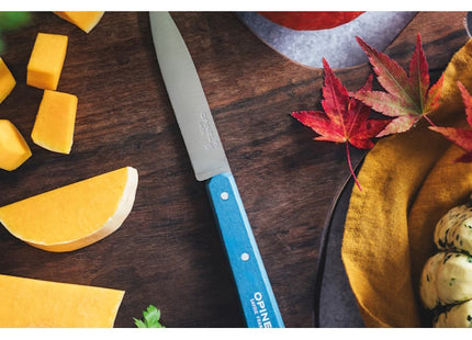 OPINEL COLTELLO CUCINA SPELUCCHINO POP MANICO COLORATO LAMA INOX CM10