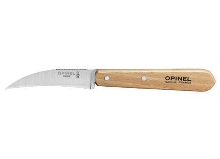 OPINEL COLTELLO CUCINA PER VERDURE MANICO IN FAGGIO LAMA INOX CM 7