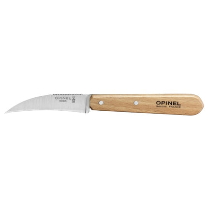 OPINEL COLTELLO CUCINA PER VERDURE MANICO IN FAGGIO LAMA INOX CM 7