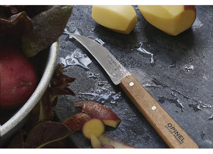 OPINEL COLTELLO CUCINA PER VERDURE MANICO IN FAGGIO LAMA INOX CM 7