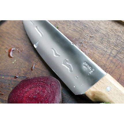 OPINEL COLTELLO CHEF MULTIUSO CON MANICO IN FAGGIO LAMA INOX CM20