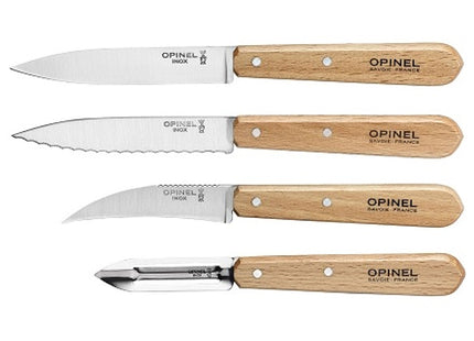 OPINEL SET DA 4 COLTELLI CUCINA LES ESSENTIELS DU CUISINIER