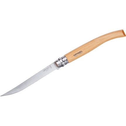 OPINEL COLTELLO SLIM MANICO IN FAGGIO LAMA IN ACCIAIO INOX CM12