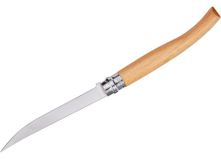 OPINEL COLTELLO SLIM MANICO IN FAGGIO LAMA IN ACCIAIO INOX CM12