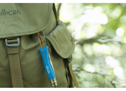 OPINEL COLTELLO AVVENTURIERO CON LACCIO LAMA INOX CM8 CON MANICO