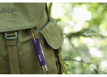 OPINEL COLTELLO AVVENTURIERO CON LACCIO LAMA INOX CM8 CON MANICO