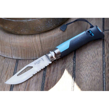 OPINEL COLTELLO OUTDOOR SPORT LAMA DA CM 8,5 CON MANICO