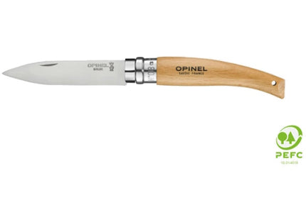 OPINEL COLTELLO DA GIARDINO CON MANICO IN FAGGIO LAMA INOX DA CM 8,5