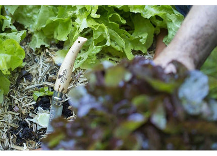 OPINEL COLTELLO DA GIARDINO CON MANICO IN FAGGIO LAMA INOX DA CM 8,5