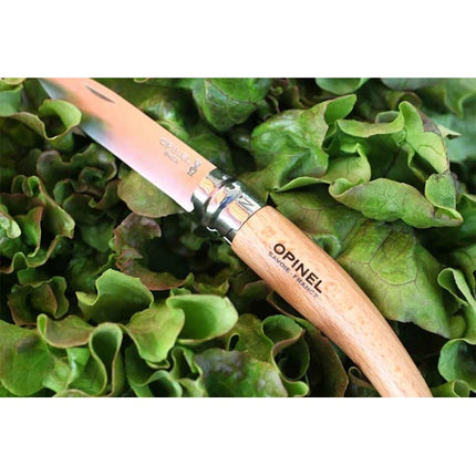 OPINEL COLTELLO DA GIARDINO CON MANICO IN FAGGIO LAMA INOX DA CM 8,5