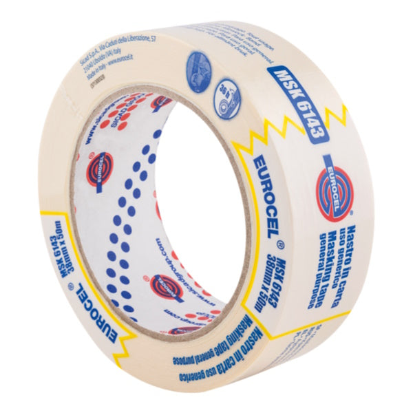 EUROCEL NASTRO CARTA PER MASCHERATURA MM 38X50MT ART. MSK 6143