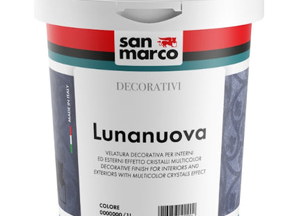 SAN MARCO LUNANUOVA VELATURA EFFETTO CRISTALLI MULTICOLOR