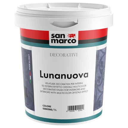 SAN MARCO LUNANUOVA VELATURA EFFETTO CRISTALLI MULTICOLOR