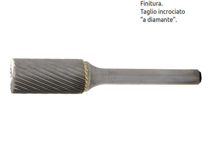 STELLA BIANCA FRESA ROTATIVA MD CILINDRICA TG4 CON GAMBO D.MM6