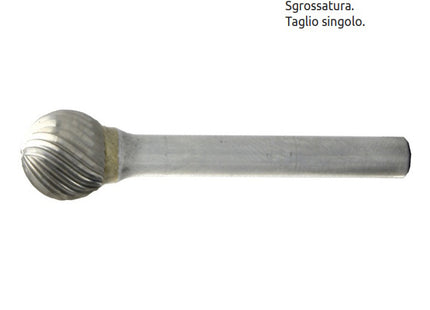 STELLA BIANCA FRESA ROTATIVA MD SFERICA TG 3 CON GAMBO D.MM6