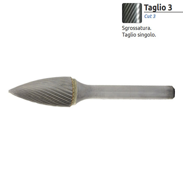 STELLA BIANCA FRESA ROTATIVA MD A LANCIA TG3 CON GAMBO D.MM6