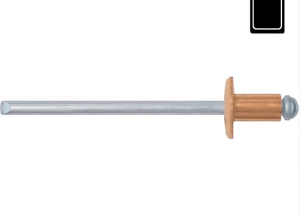 FRIULSIDER RIVETTI IN RAME IN CONF.BLISTER DA PZ100