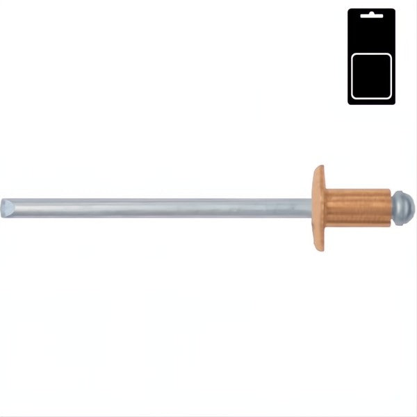 FRIULSIDER RIVETTI IN RAME IN CONF.BLISTER DA PZ100