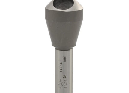 STELLA BIANCA SBAVATORE CON FORO 90° IN HSS CO E GAMBO