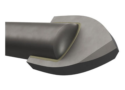 KRINO PUNTA CILINDRICA PER VETRO E CERAMICA A 2 TAGLIENTI