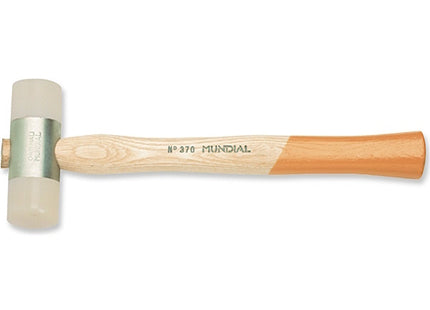 MUNDIAL ART.0370 MAZZUOLA MANICO IN LEGNO BATTENTI IN POLIURETANO
