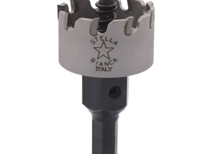 STELLA BIANCA FRESA A TAZZA TCT PER INOX DENTI IN METALLO DURO