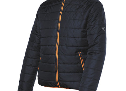 ISSA PIUMINO GREENWICH COLORE BLU/ARANCIO