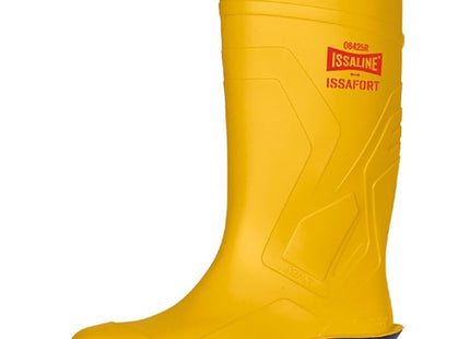 ISSA STIVALE DI SICUREZZA ISSAFORT IN PVC NITRILICO GIALLO S5 SRA